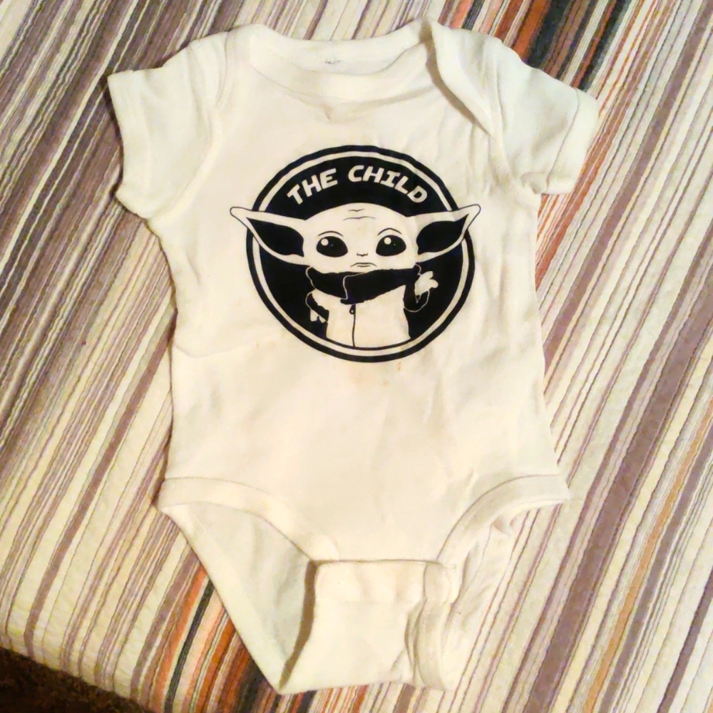 Grogu Star Wars "The Child" Onesie